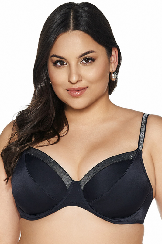 Vrchní díl plavek Ava SK-225 Maxi Barva: Černá, Velikost: 95F