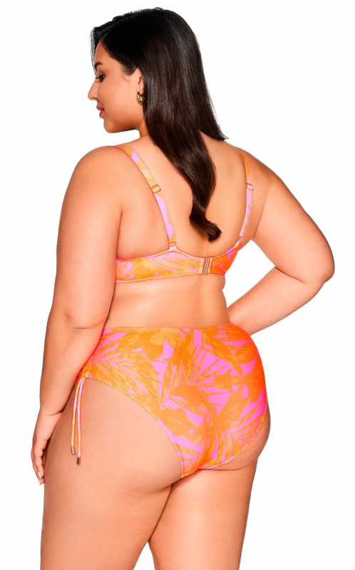 Spodní díl plavek Ava SF 214/2 Tangerine mandarinka 3XL-46