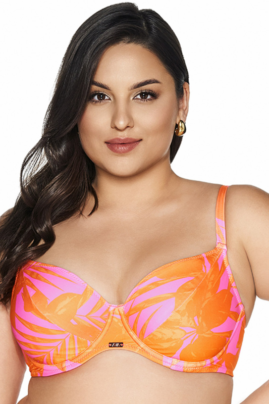 Vrchní díl plavek Ava SK-215 Maxi Barva: Růžová, Velikost: 95H