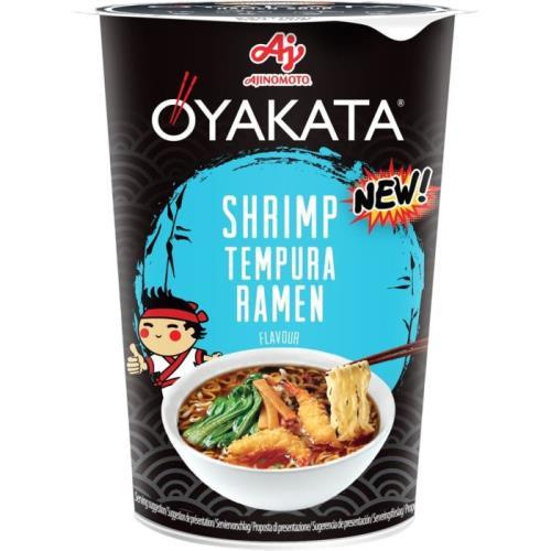 Oyakata instantní polévka nudlová shrimp tempura v kelímku 61g