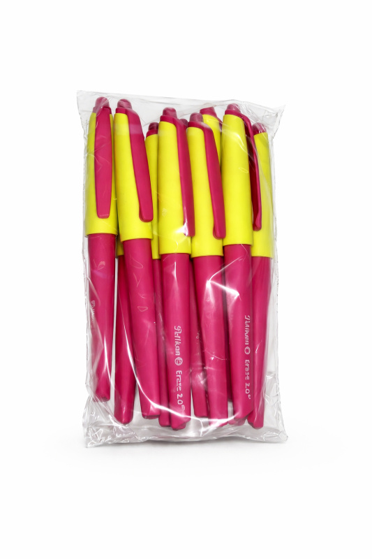 Gumovacie pero Pelikan, červené