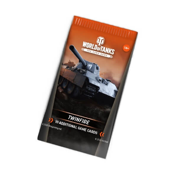 World of Tanks: The Card Game - Twinfire Booster Balíček