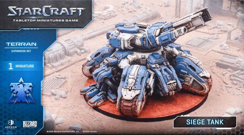 StarCraft: The Miniatures Game - Terran Siege Tank