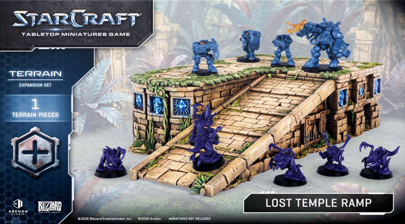 StarCraft: The Miniatures Game - Terrain: Lost Temple Ramp