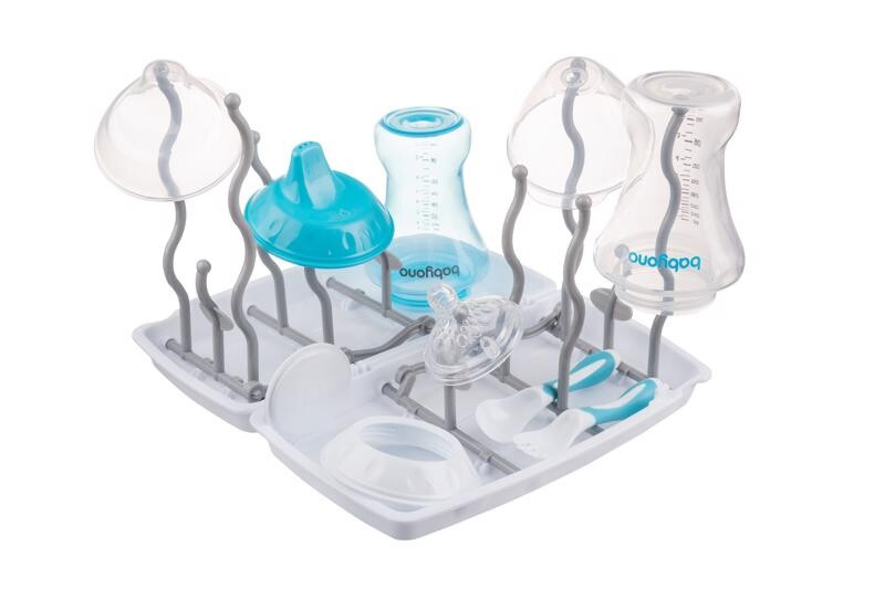 BabyOno Bottle Drying Rack odkapávač na lahve I. White 1 ks