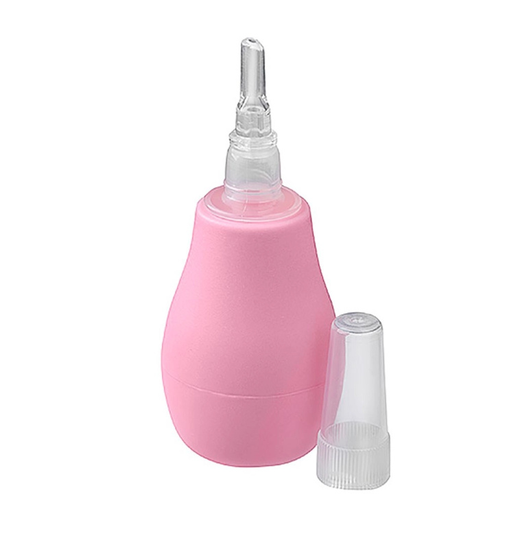 BabyOno Nasal Aspirator odsávačka nosních hlenů Pink 1 ks