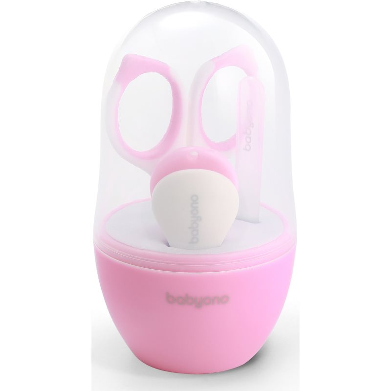 BabyOno Sada manikúra - růžová