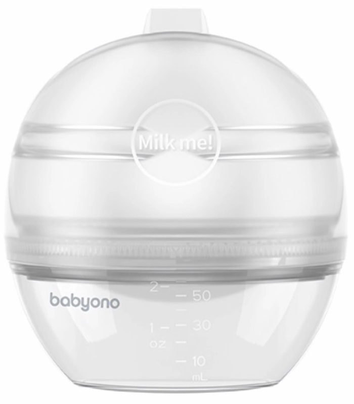 BABYONO Odsávačka a sběrač mateřského mléka Milk Me 2v1