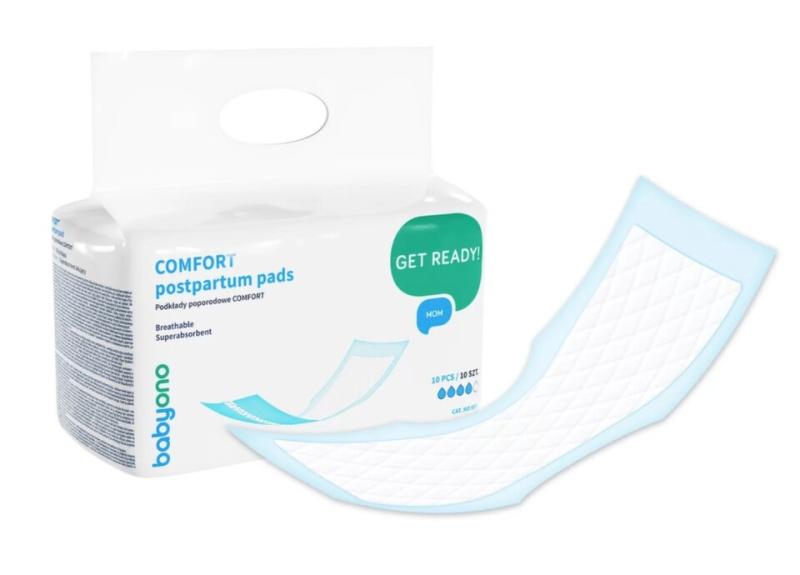 BabyOno Poporodní vložky COMFORT 10ks