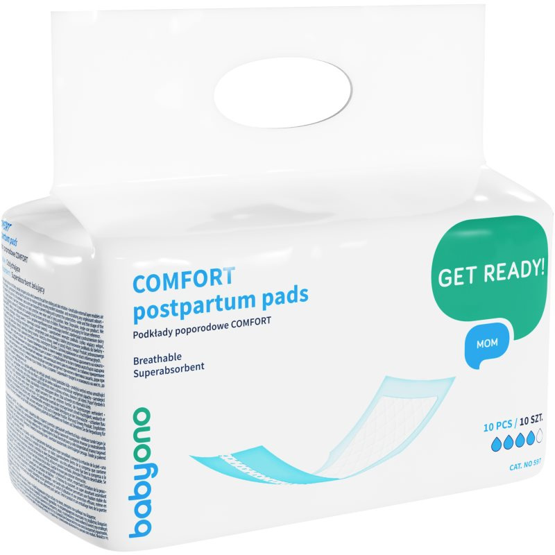 BabyOno Poporodní vložky COMFORT 10ks