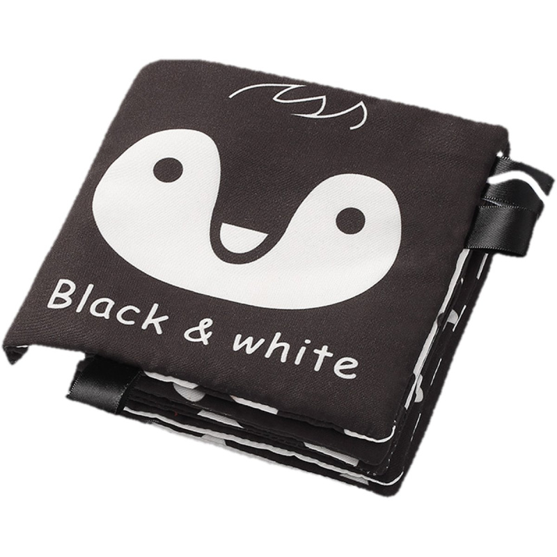 BabyOno Have Fun Black&White kontrastní edukativní knížka 1 ks
