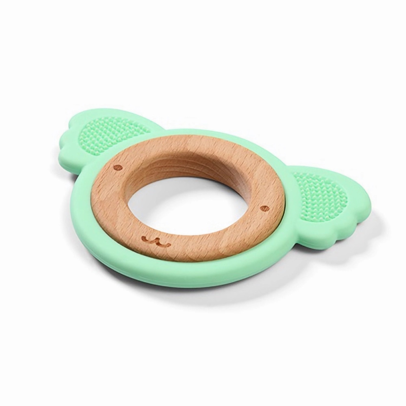 BabyOno Wooden & Silicone Teether kousátko Koala 1 ks