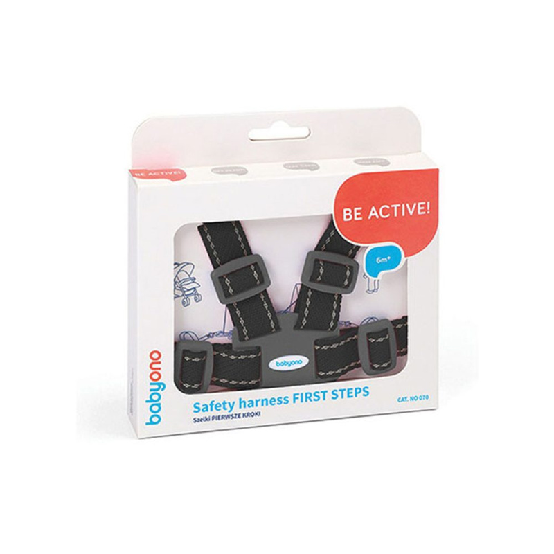 BabyOno Kšíry FIRST STEPS - šedá