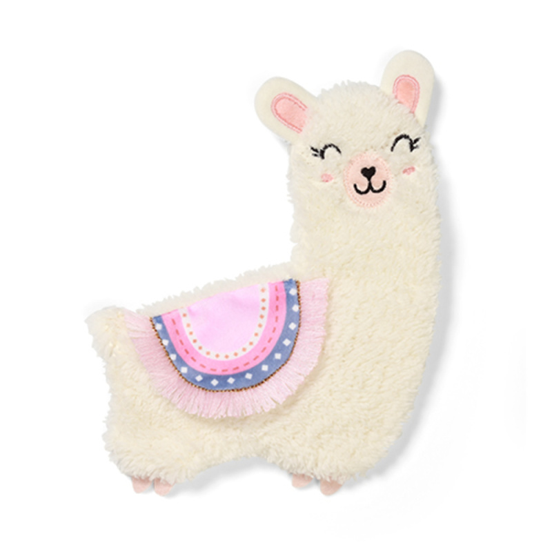BabyOno Lama Lulu 0m+ plyšová hračka Pink 1 ks