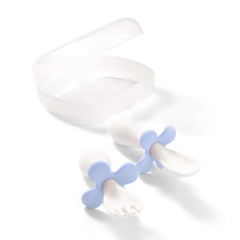 BabyOno Spoon and Fork 12m+ příbor s pouzdrem 1 ks