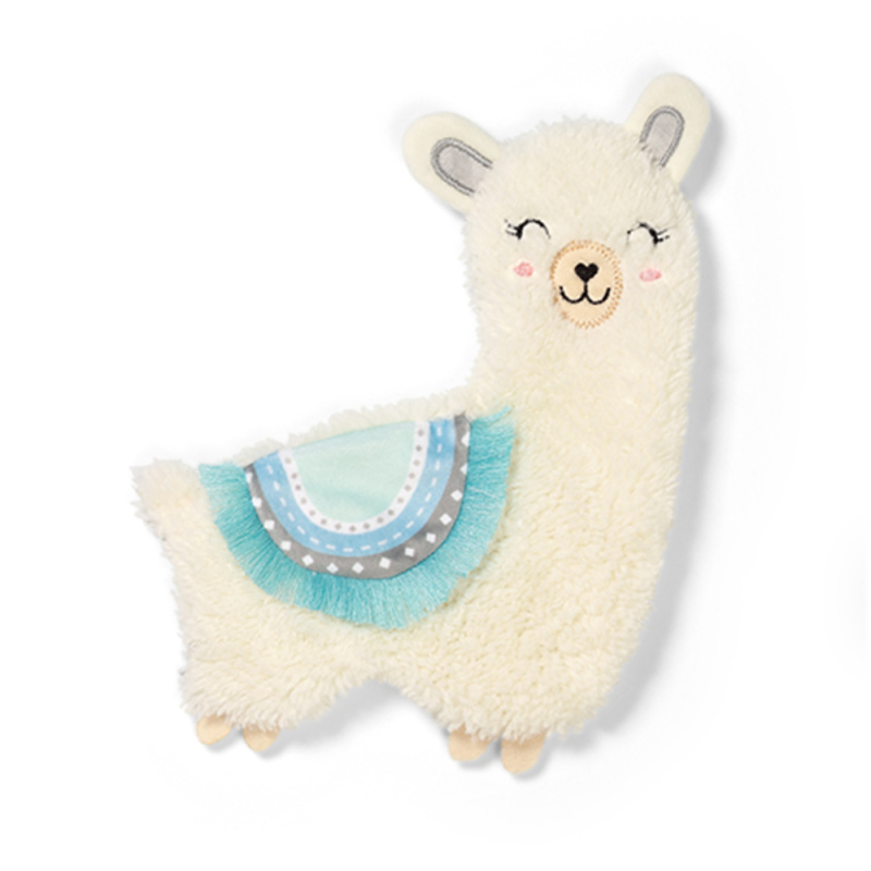 BabyOno Lama Lulu 0m+ plyšová hračka Blue 1 ks