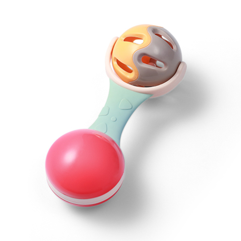BabyOno Rattle With Teether 3m+ kousátko s chrastítkem Ball 1 ks