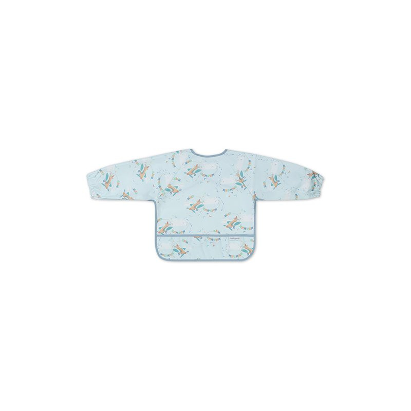 BabyOno Plane 6m-2y bryndák s dlouhými rukávy 74x36 cm 1 ks