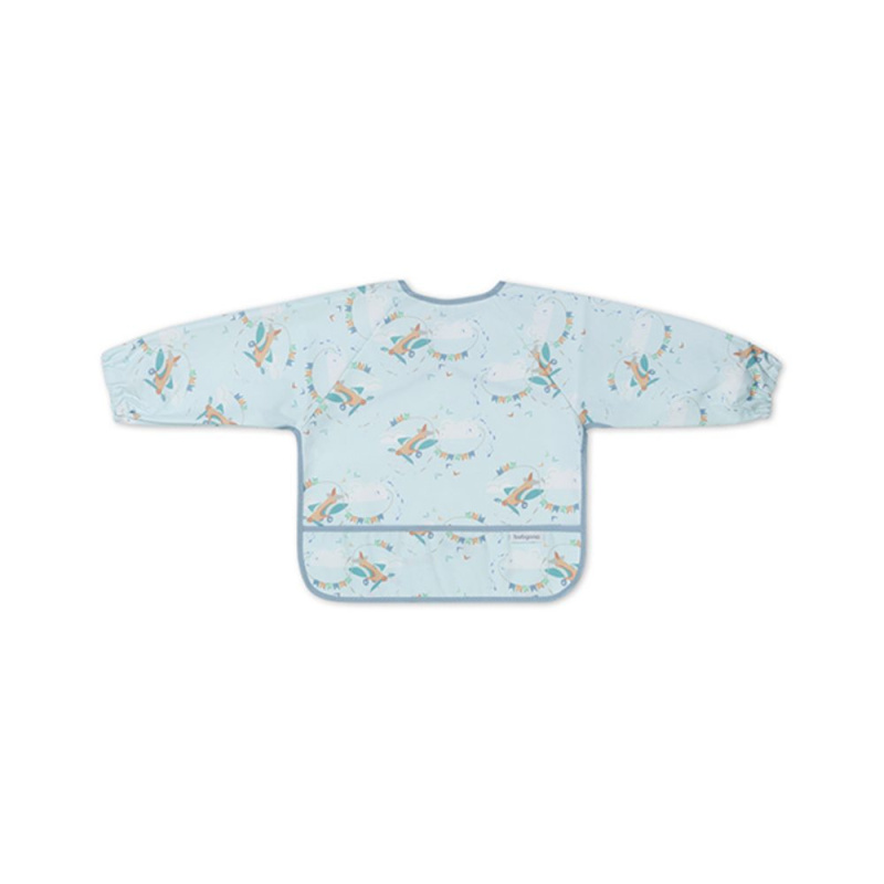 BabyOno Plane 6m-2y bryndák s dlouhými rukávy 74x36 cm 1 ks