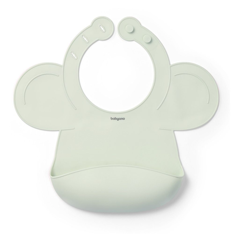 BABYONO Bryndák silikonový - Pink - BABYONO Bryndák silikonový - Beige