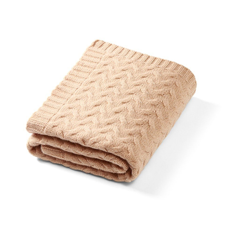 BABYONO Deka z merino vlny 75 x 100 cm dark beige 0m+ - BABYONO Deka z merino vlny 75 x 100 cm dark beige 0m+