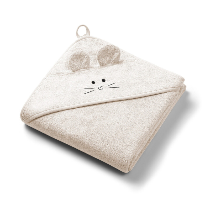 BABYONO Osuška bambusová Super 100x100 cm - Light Beige