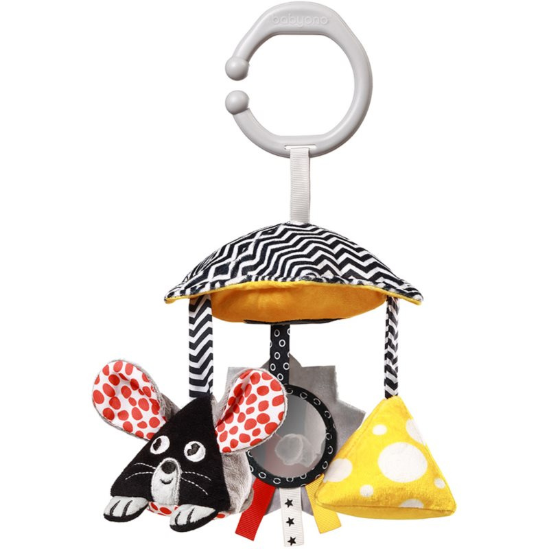 Babyono Kontrastní kolotoč Mouse pro miminko