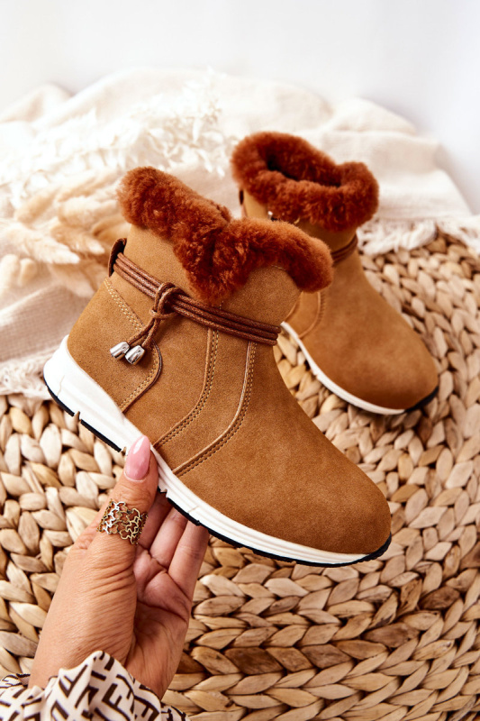 Children's Snow Boots With Fur Big Star BB374058BS Camel  30