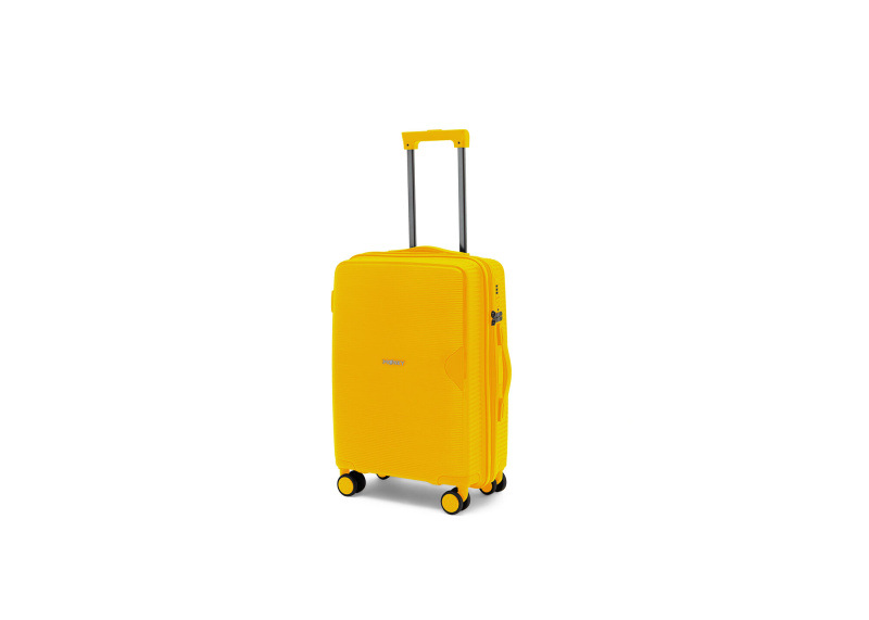 Blumoonky ALTAIR Kufr spinner 55cm Žlutý Polypropylen