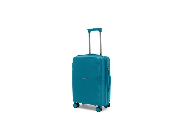Blumoonky ALTAIR Kufr spinner 55cm Modrý Polypropylen