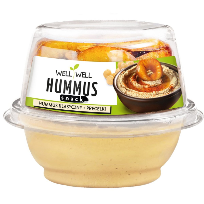 Well Well Hummus klasik s preclíky
