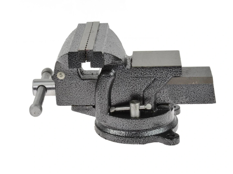 Svěrák stolní otočný, 125 mm - GEKO