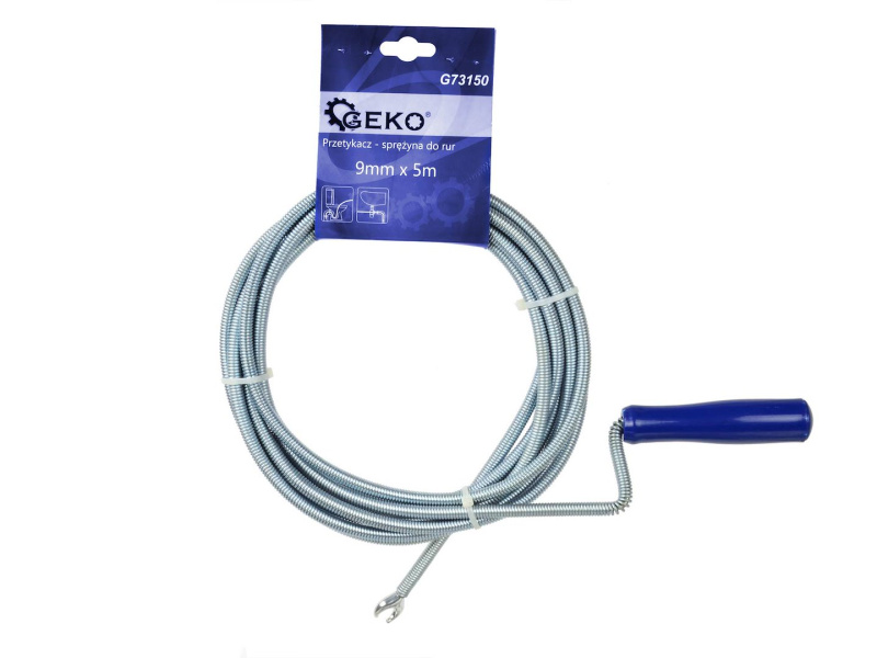 Pero protahovací na čištění odpadů, 5m x O 9mm - GEKO