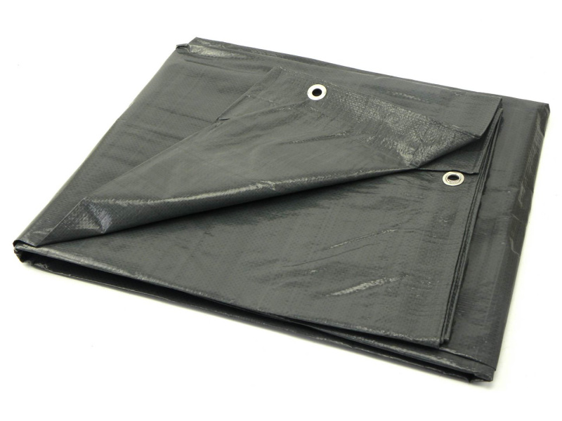 GEKO PE plachta 12 x 15 m, extra silná, šedá, 120 g/m2