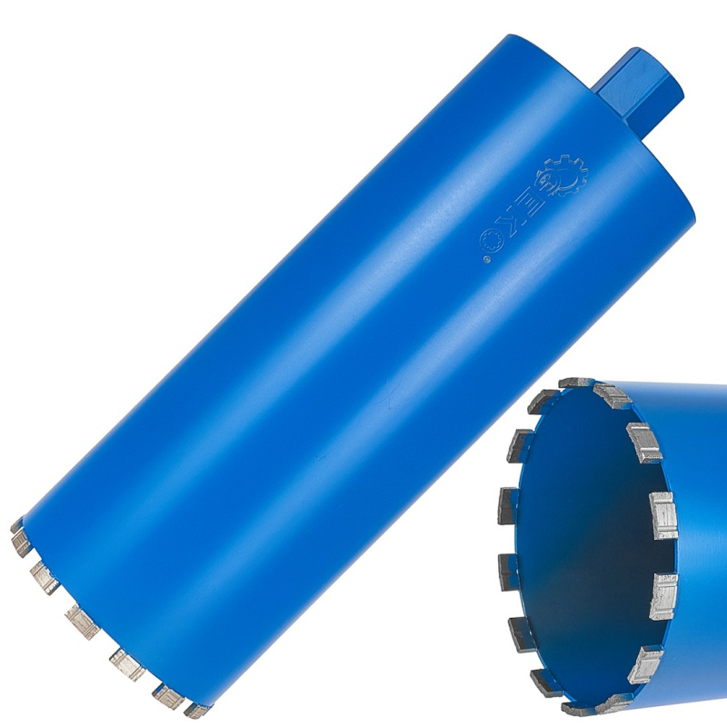 GEKO Diamantový korunový vrták 162x10x450mm 14T 1,1/4"