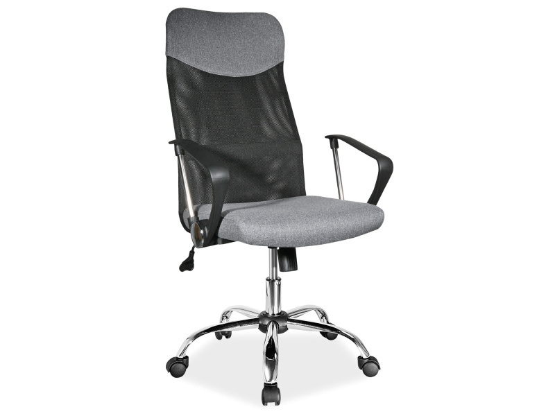 Fotel obrotowy Q-025 materiał OBRQ025MSZ
