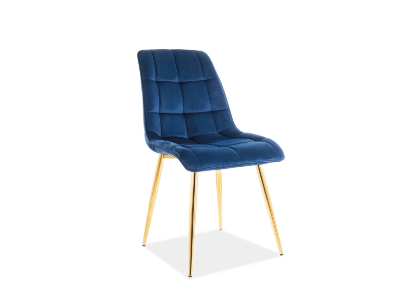Krzesło Chic Złoty Velvet CHICVZLGR
