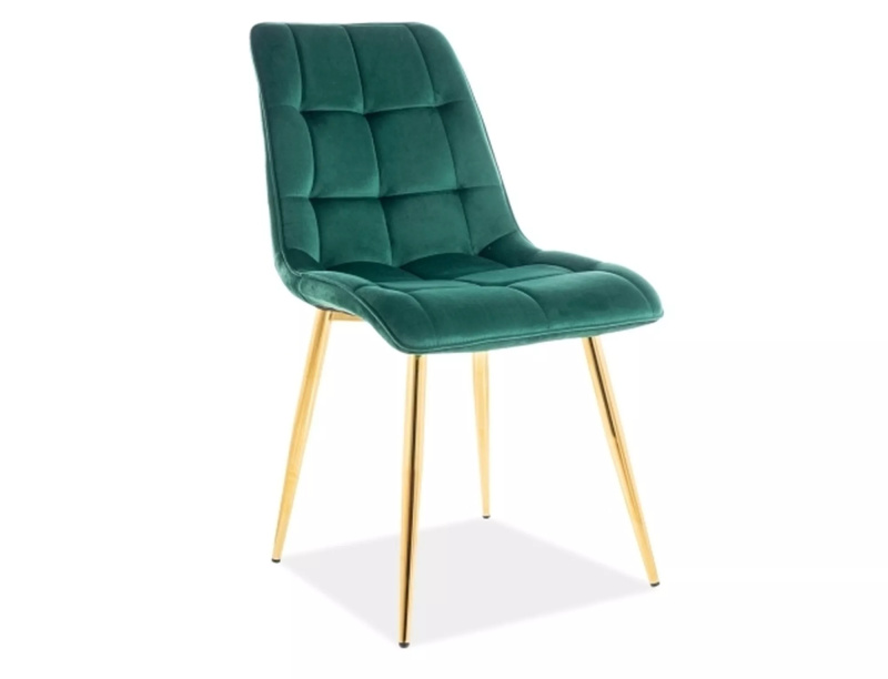 Krzesło Chic Złoty Velvet CHICVZLZ