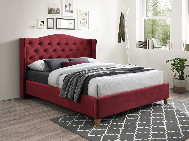 Łóżko Aspen Velvet ASPENV160BOD