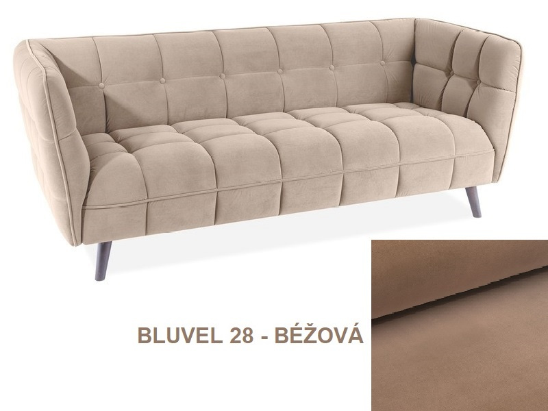 Pohovka CASTELLO 3 VELVET Signal