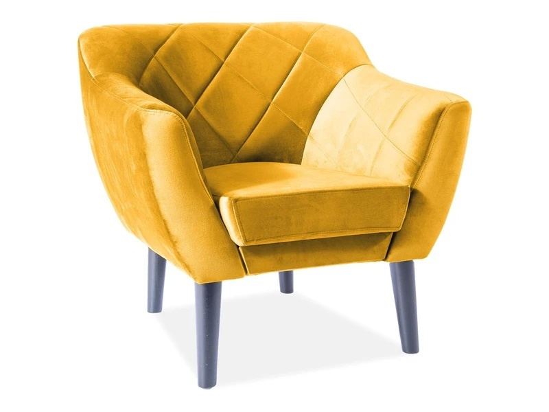 Fotel Karo 1 Velvet wenge KARO1V68W