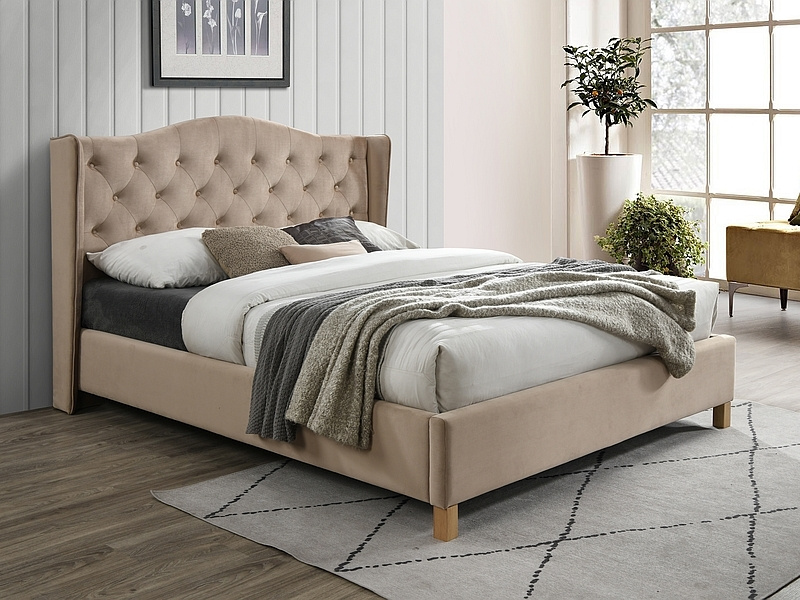Łóżko Aspen Velvet ASPENV160BD
