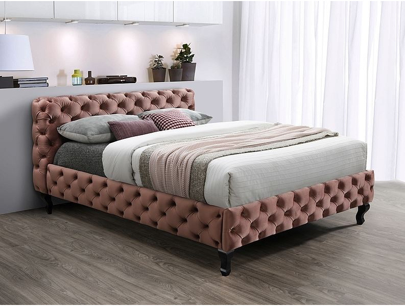 Łóżko Herrera Velvet HERRERAV160RW