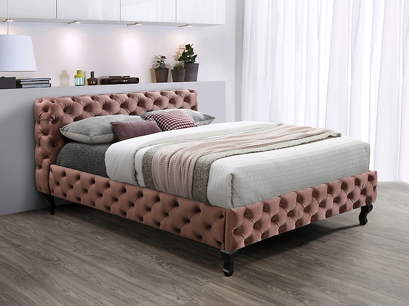 Łóżko Herrera Velvet HERRERAV160RW