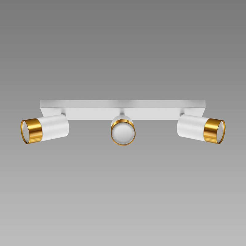 Svítidlo PUZON SPT GU10 3L WHITE/GOLD 04126 LS3