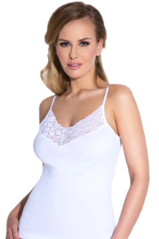 Bílá dámská košilka Eldar Julita S-XL bílá XL