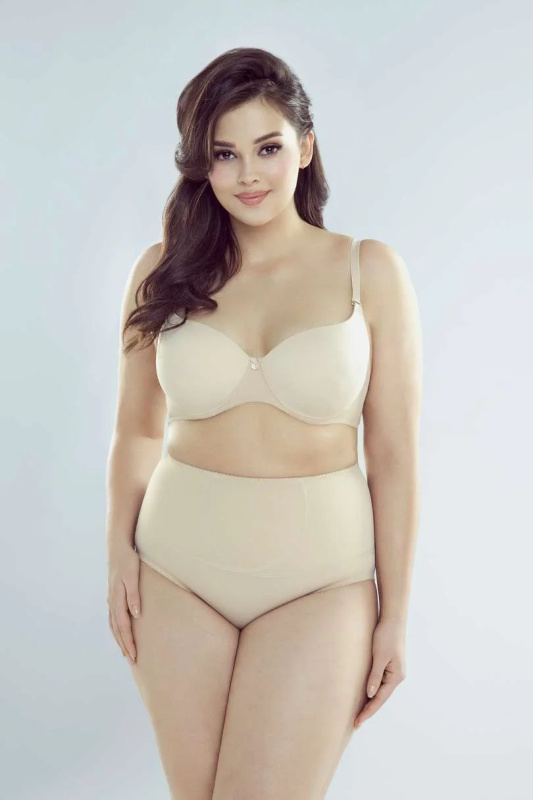 Tvarující dámské kalhotky VIVIEN PLUS béžová XXXL