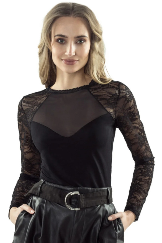 DÁMSKÁ HALENKA ENRICA černá S