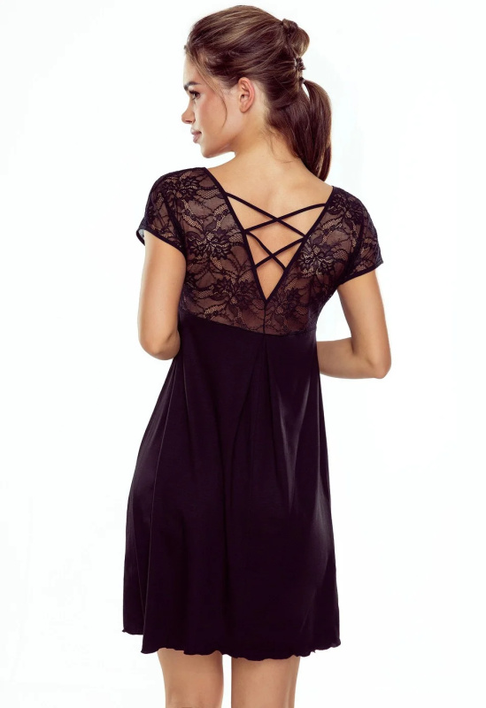 Eldar First Lady Catalina chemise kr/r S-XL černá S