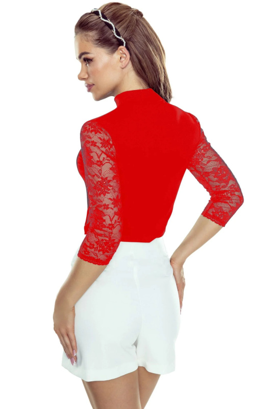 Dámská halenka Rafia red plus - ELDAR červená 3XL